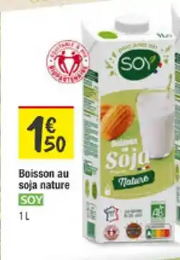 Les Comptoirs de la Bio SOY Boisson au soja nature offre