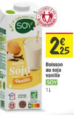 Les Comptoirs de la Bio SOY Boisson au soja vanille offre