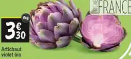 Les Comptoirs de la Bio Artichaut violet bio offre