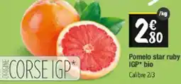 Les Comptoirs de la Bio Pomelo star ruby IGP bio offre