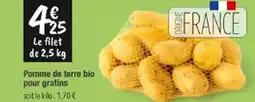 Les Comptoirs de la Bio Pomme de terre bio pour gratins offre
