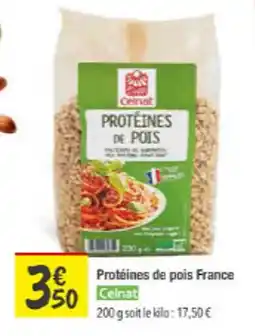 Les Comptoirs de la Bio CELNAT Protéines de pois France offre