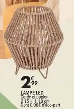 La Foir'Fouille Lampe led offre