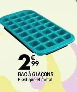 La Foir'Fouille Bac à glaçons offre