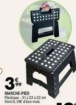 La Foir'Fouille Marche-pied offre