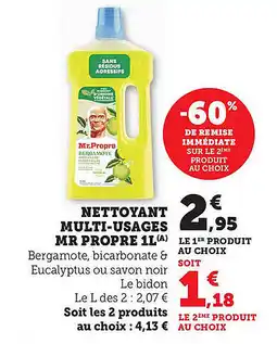 Maximarché Nettoyant multi usages mr propre offre