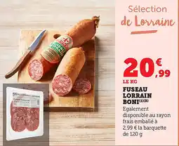 Fuseau lorrain boni