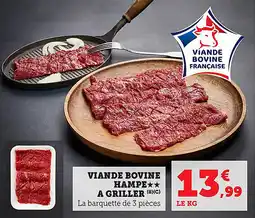 Maximarché Viande bovine hampe a griller offre