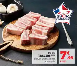 Maximarché Porc travers offre