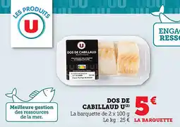 Maximarché Dos de cabillaud u offre