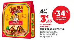 Maximarché Kit repas cholula offre