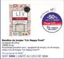 Monoprix Moodles de konjac offre