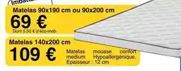 KREABEL Matelas offre