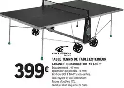 E.Leclerc Sport Cornilleau - table tennis de table exterieur offre
