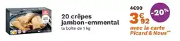 Picard Picard - crêpes jambon-emmental offre
