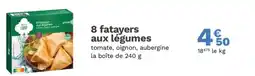 Picard Fatayers aux legumes offre