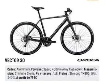 Bouticycle Orbea - vector 30 offre
