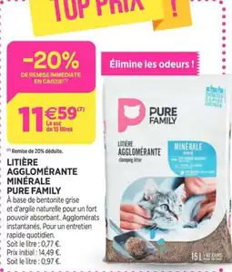 Delbard Litière agglomérante minérale pure family offre