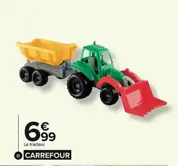 Carrefour Tracteur avec remorque carrefour offre