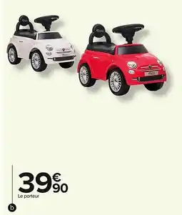 Carrefour Porteur fiat 500 offre