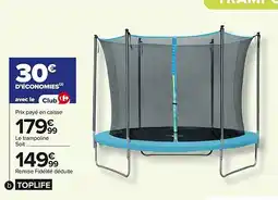 Carrefour Trampoline pliant offre