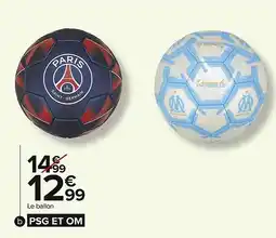 Carrefour Ballon t5 sous licence officielle psg om offre