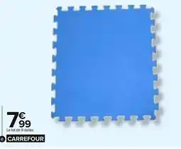 Carrefour Lot de 9 dalles en mousse offre