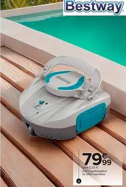 Carrefour Robot aspirateur pour piscine offre