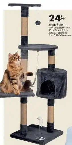 La Foir'Fouille Arbre à chat offre
