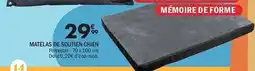La Foir'Fouille Matelas de soutien chien polyester-70 x 100 cm offre