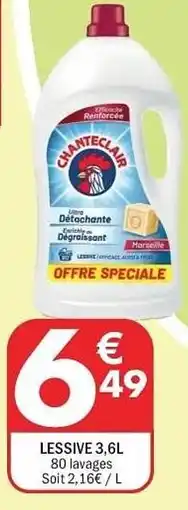 La Foir'Fouille CHANTECLAIR Lessive offre