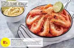 Intermarché Contact Crevettes cuites offre