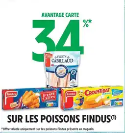 Intermarché Contact FINDUS Sur les poissons offre