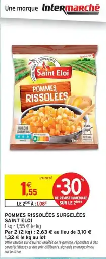 Intermarché Contact SAINT ELOI Pommes rissolées surgelées offre