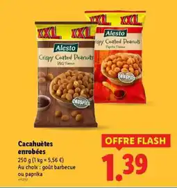 Lidl Cacahuètes enrobées offre