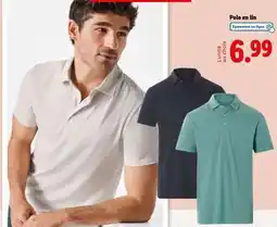 Lidl Polo en lin offre