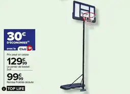 Carrefour Panier de basket 3.05 offre