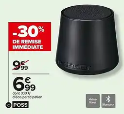 Carrefour Enceinte sans fil offre