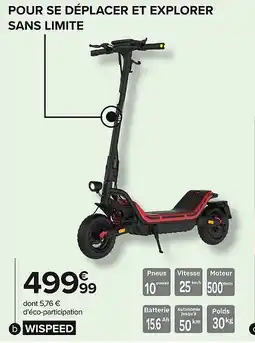 Carrefour Trottinette electrique offre