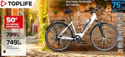 Carrefour Velo de ville avec assistance electrique offre