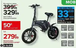 Carrefour Velo electrique pliable offre