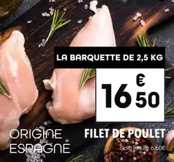 Supeco Filet de poulet offre
