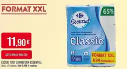 Match Essuie tout carrefour essential offre