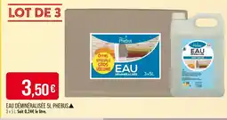 Match Phebus Eau déminéralisée 5l ▲ offre