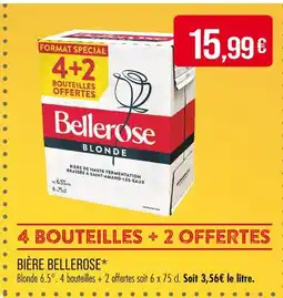 Match Bellerose Bière offre