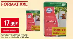 Match Carrefour Essential Papier toilette offre