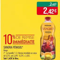 Match Peñasol Sangria offre