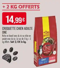 Match One Croquette Chien Adulte offre