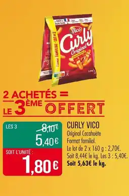 Match Vico Curly offre