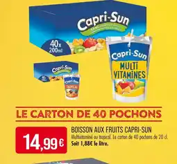 Match Capri-Sun Boisson aux fruits offre